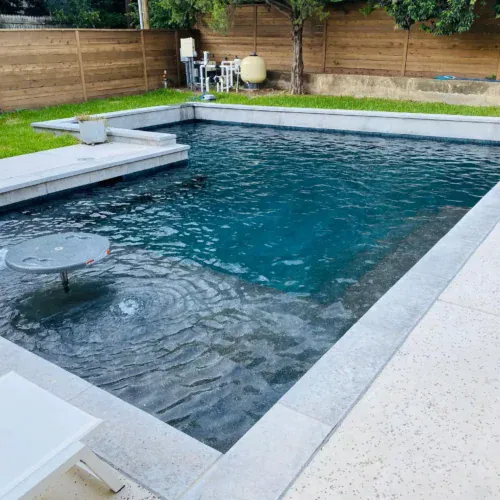 Aquanauts Custom Pool & Spa Waco Tx - Pool and Bar - Onyx